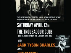 New Album Launch! Sat April 12 at The Troubadour Club New Album Launch! Sat April 12 at The Troubadour Club